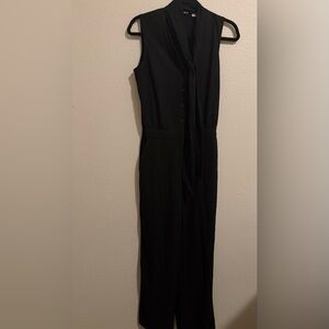 New York & Company black tie-back jumpsuit.